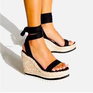 🧿 “The Espadrille Effect” Wedge Heels 🧿